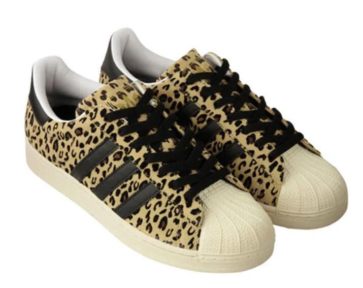 adidas superstar leopard femme